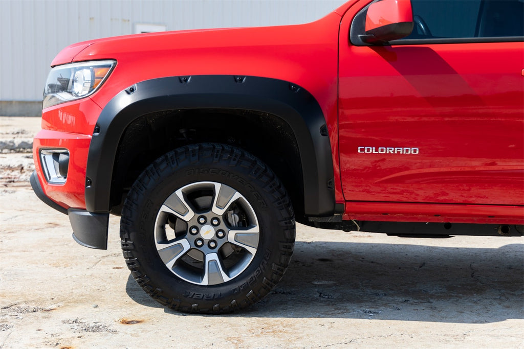 Rough Country F-C11511A Pocket Fender Flares for Select Chevrolet Colorado