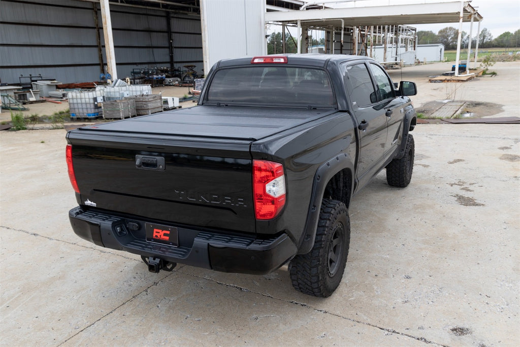 Rough Country 47414550B Hard Low Profile Bed Cover for Select Toyota Tundra