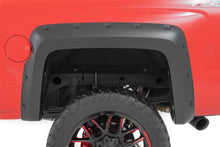 Load image into Gallery viewer, Rough Country F-C11412B-GA0 Pocket Fender Flares for Select Chevrolet Silverado 1500, Chevrolet Silverado HD