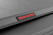 Load image into Gallery viewer, Rough Country 41816555A Soft Tri-Fold Tonneau Bed Cover for Select Nissan TITAN