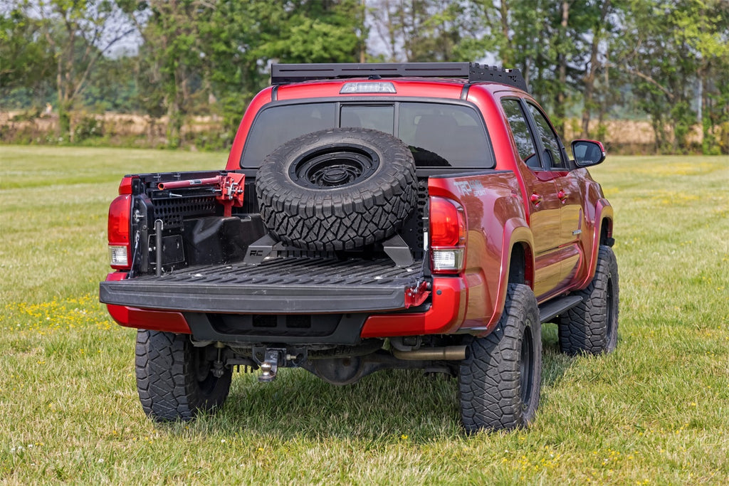 Rough Country 73110 Spare Tire Carrier for Select Toyota Tacoma
