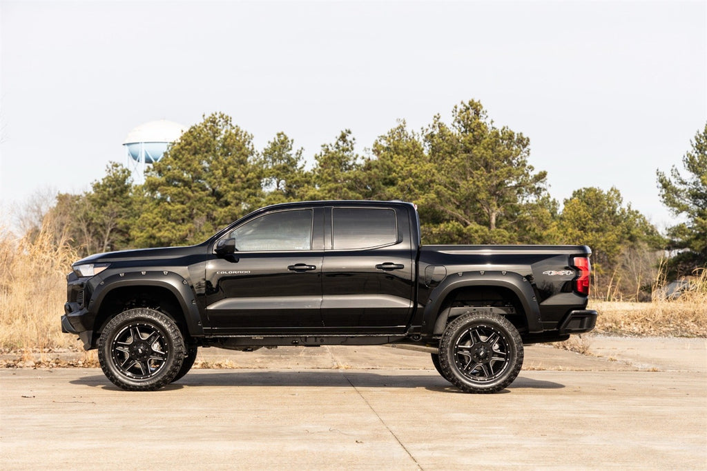 Rough Country F-C12311-GAZ Pocket Fender Flares for Select Chevrolet Colorado
