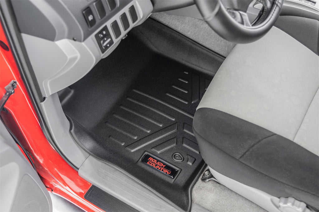 Rough Country M-75113 Heavy Duty Floor Mats for Select Toyota Tacoma