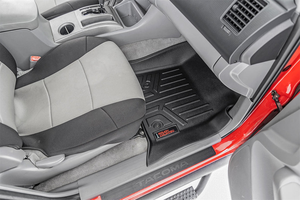 Rough Country M-75113 Heavy Duty Floor Mats for Select Toyota Tacoma
