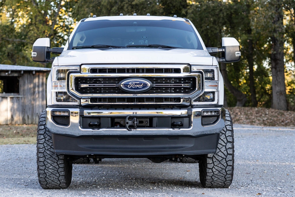 Rough Country 51119 Hidden Winch Mounting Plate for Select Ford F-250 Super Duty