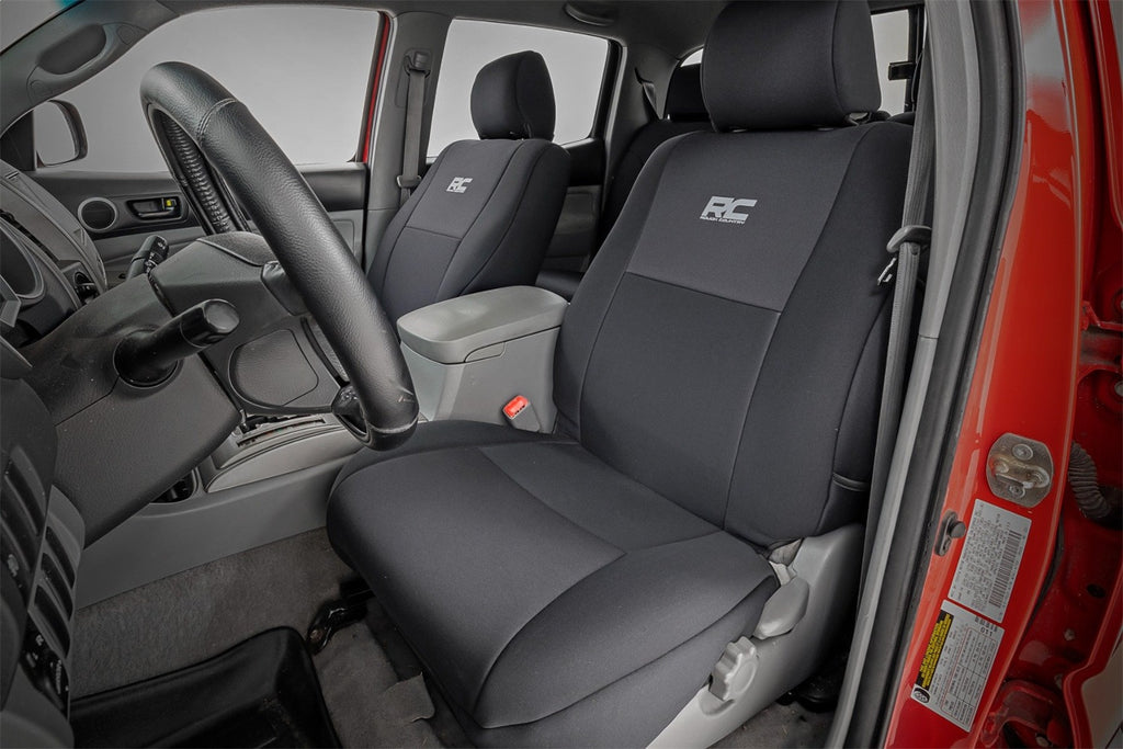 Rough Country 91052 Neoprene Seat Covers for Select Toyota Tacoma