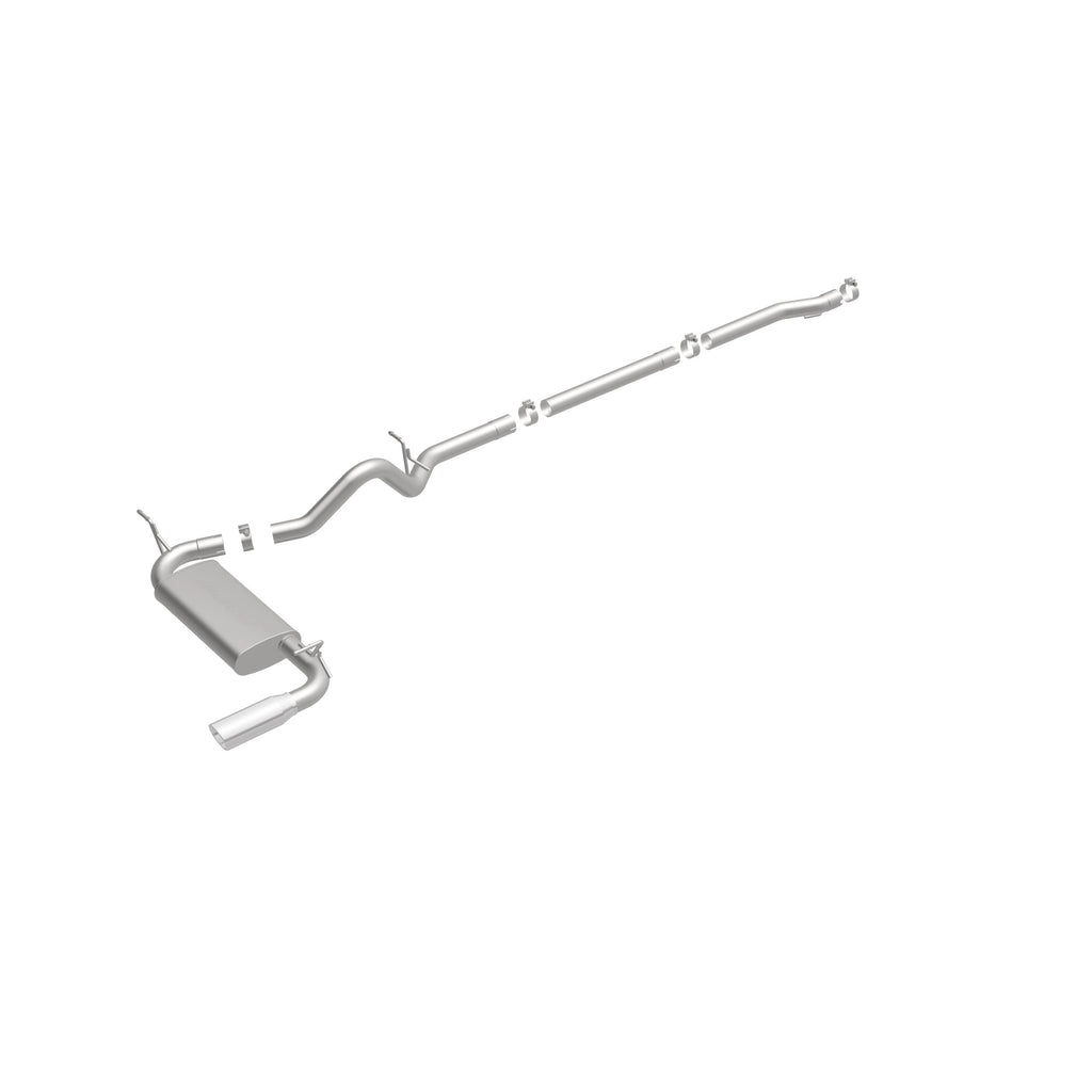 MagnaFlow Exhaust Products 16751 Street Series Polished Cat-Back System for Select Jeep Wrangler