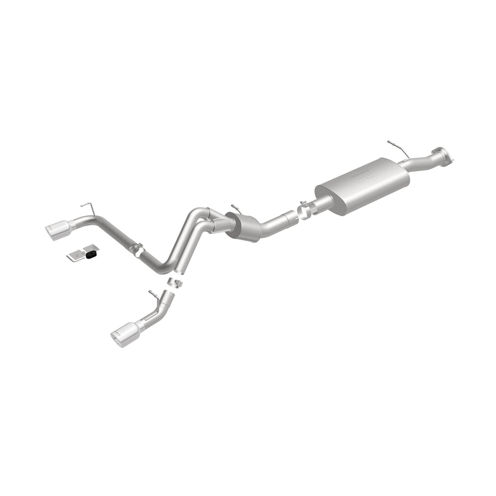 MagnaFlow Exhaust Products 16772 Street Series Polished Cat-Back System for Select Hummer H2