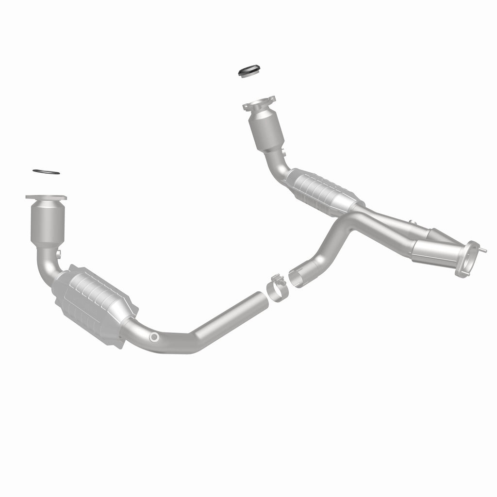 MagnaFlow Exhaust Products 458062 California CARB Direct-Fit Catalytic Converter for Select Cadillac Escalade, Chevrolet Avalanche 1500, Chevrolet Silverado 1500, Chevrolet Suburban 1500, Chevrolet Tahoe, GMC Sierra 1500, GMC Yukon, GMC Yukon XL