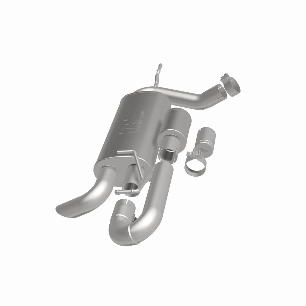 MagnaFlow Exhaust Products 19668 Overland Series Axle Back System for Select Jeep Wrangler, Jeep Wrangler JK