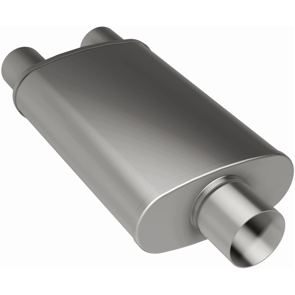 MagnaFlow Exhaust Products 14221 Straight-Through Performance Muffler; 3/2.5in. Center/Dual; 5x14x8 Body