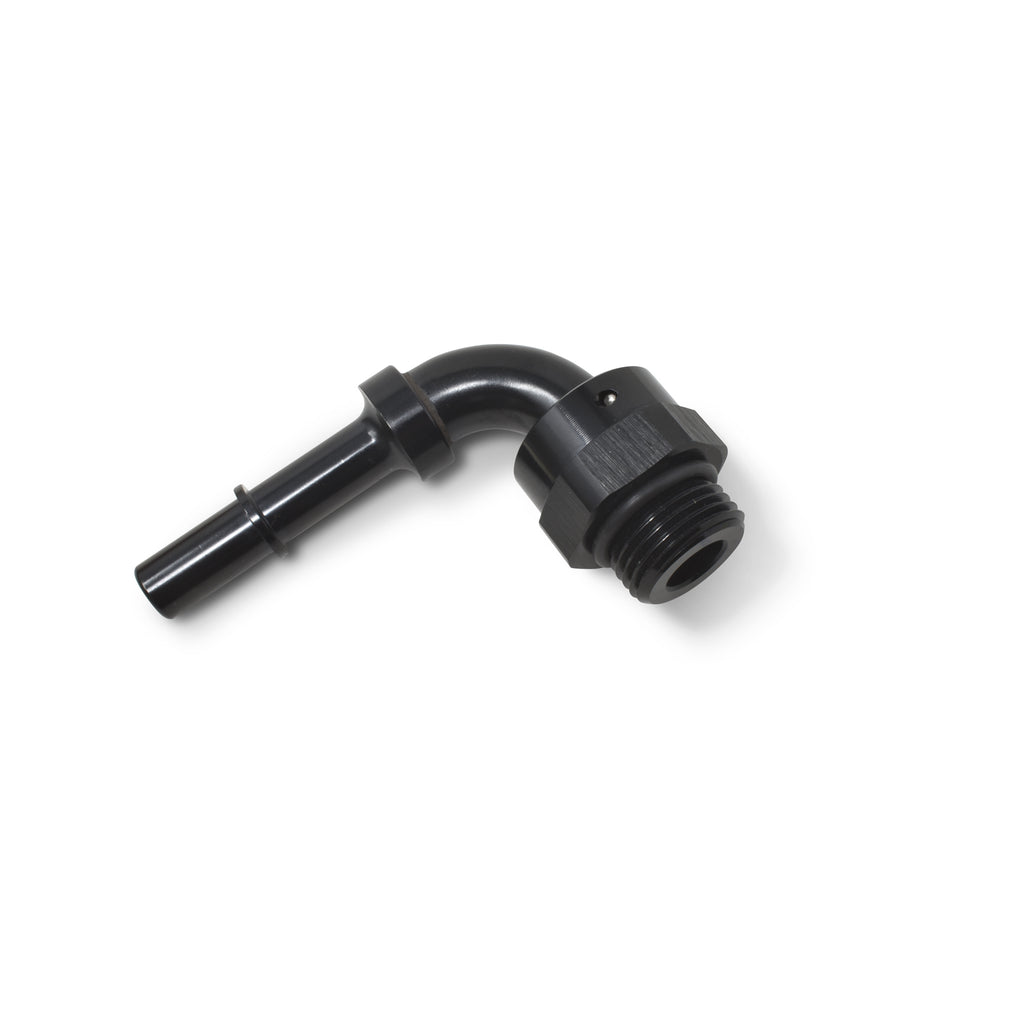Adapt-Fitting-38-Sae-Quick-Disc-Male-To-6-Sae-Port-Male-Swivel-End-90-Deg-Blk