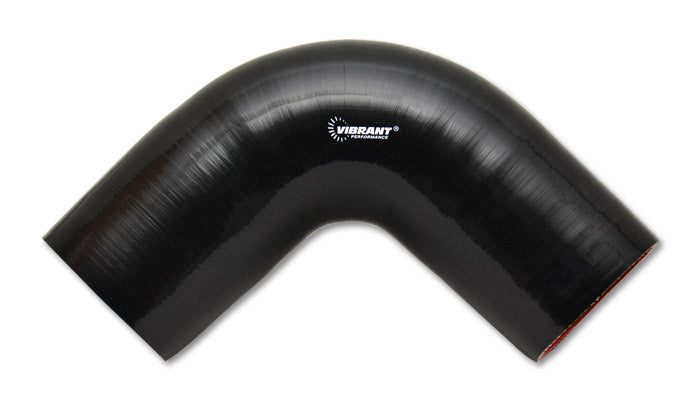 4-Ply-Reinforced-Silicone-Elbow-Connector---5In-Id-X-4In-Leg-90-Deg-Elbow-(Black)