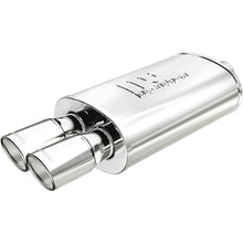 Load image into Gallery viewer, MagnaFlow Exhaust Products 14862 Straight-Through Performance Muffler; 2.25/3in. Center/Dual; 5x14x8 Body