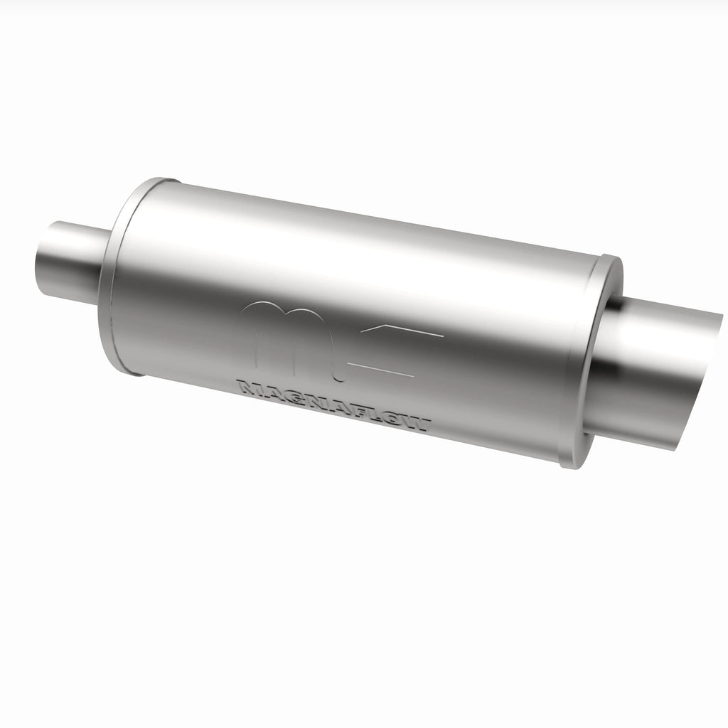 MagnaFlow Exhaust Products 14821 Straight-Through Performance Muffler; 2.25/4in. Center/Center; 6x14x6 Body
