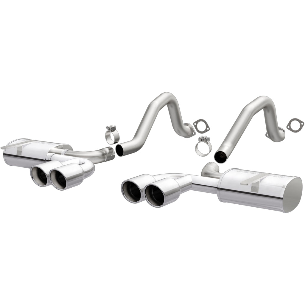 MagnaFlow Exhaust Products 16732 Street Series Polished Axle Back System for Select Chevrolet Corvette