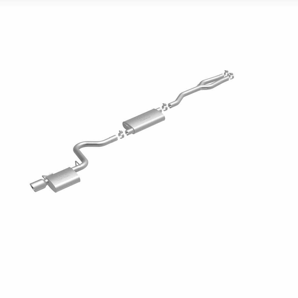 MagnaFlow Exhaust Products 16635 Street Series Polished Cat-Back System for Select Dodge Charger, Dodge Magnum