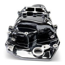 Load image into Gallery viewer, Performer-2-O-Manifold-For-1965-90-BB-Chevy-Oval-Port-Heads,-Black-Plasma