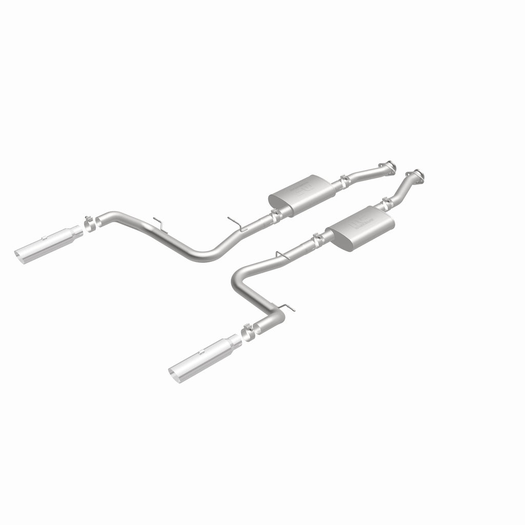 MagnaFlow Exhaust Products 15644 Street Series Polished Cat-Back System for Select Ford Mustang