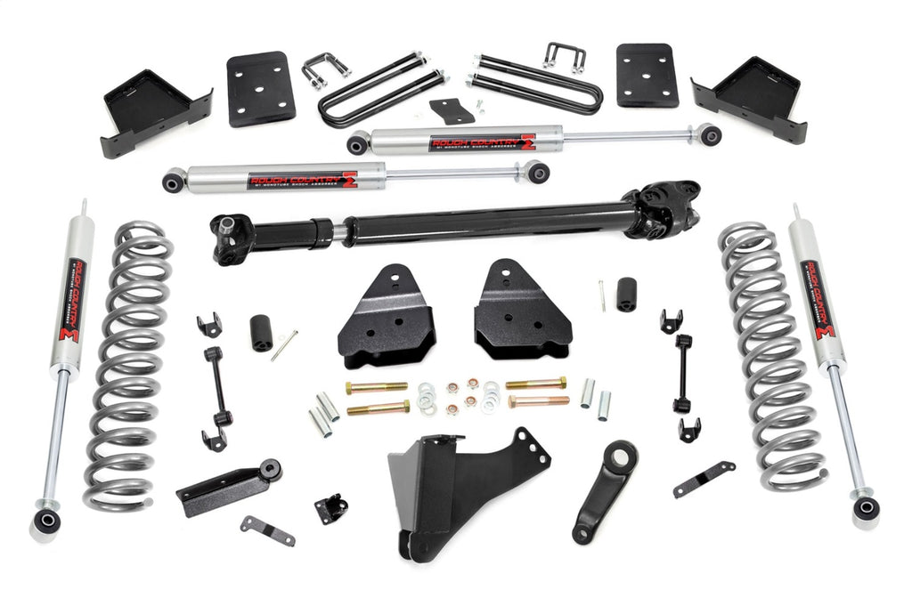 Rough Country 50641 Lift Kit-Suspension w/Shock for Select Ford F-250 Super Duty, Ford F-350 Super Duty
