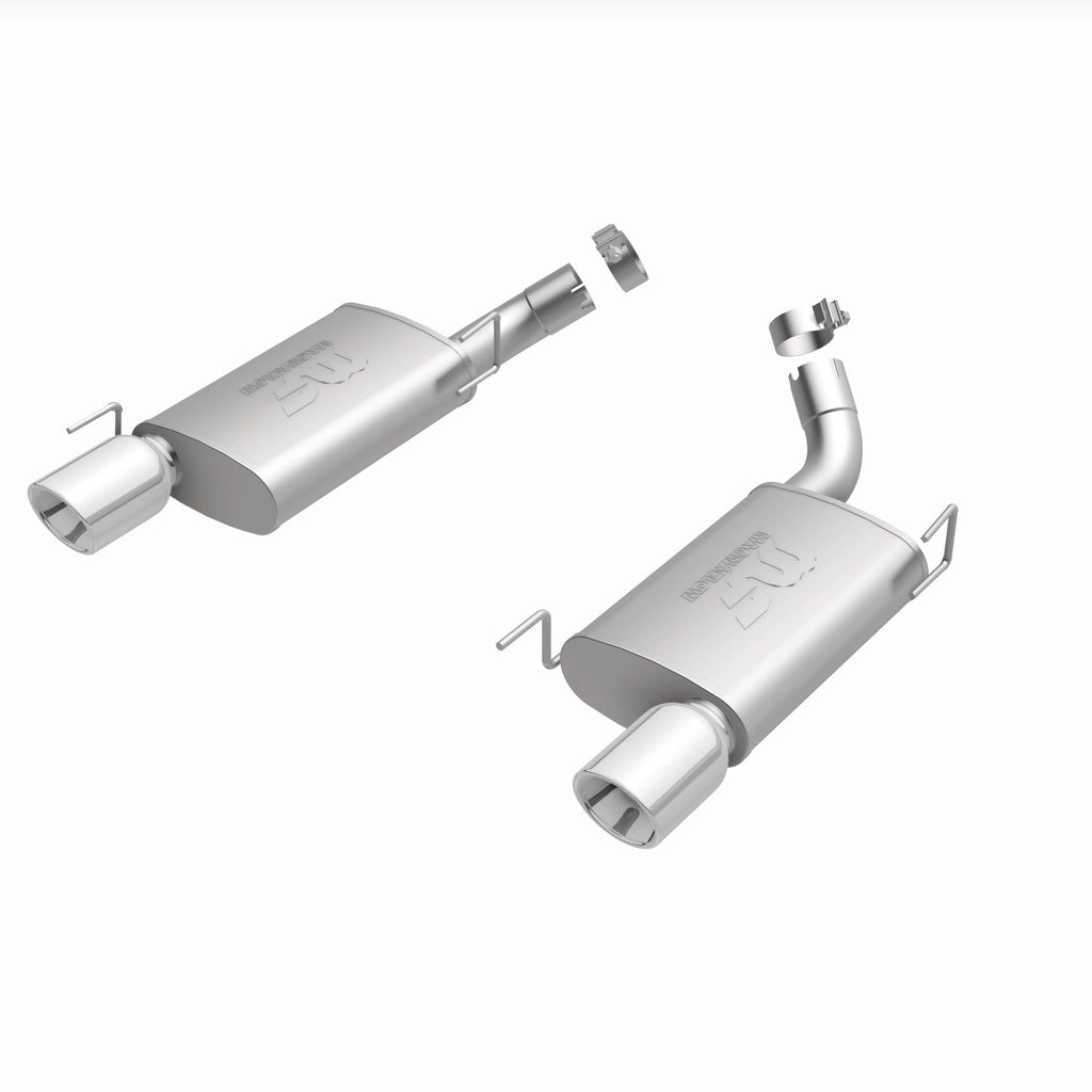 MagnaFlow Exhaust Products 15882 Street Series Polished Axle Back System for Select Ford Mustang