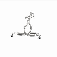 Load image into Gallery viewer, MagnaFlow Exhaust Products 19495 xMOD Series Carbon Fiber Tips Cat-Back System for Select Toyota GR Supra