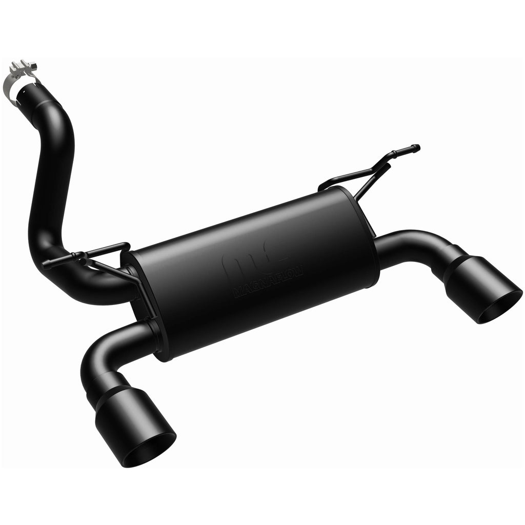 MagnaFlow Exhaust Products 19388 Street Series Black Coated Axle Back System for Select Jeep Wrangler