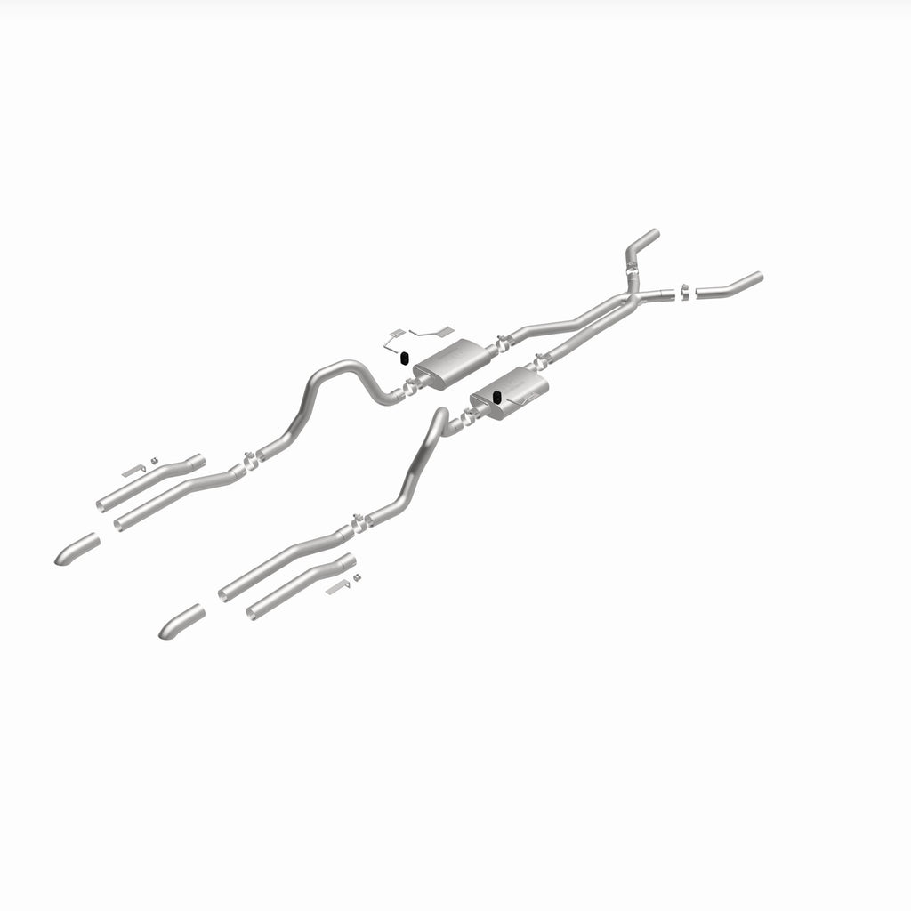 MagnaFlow Exhaust Products 19303 Street Series Polished System for Select Chrysler Cordoba, Dodge 330, Dodge 440, Dodge Charger, Dodge Coronet, Dodge Dart, Dodge Magnum, Dodge Monaco, Dodge Polara, Plymouth Belvedere, Plymouth Fury, Plymouth GTX,
