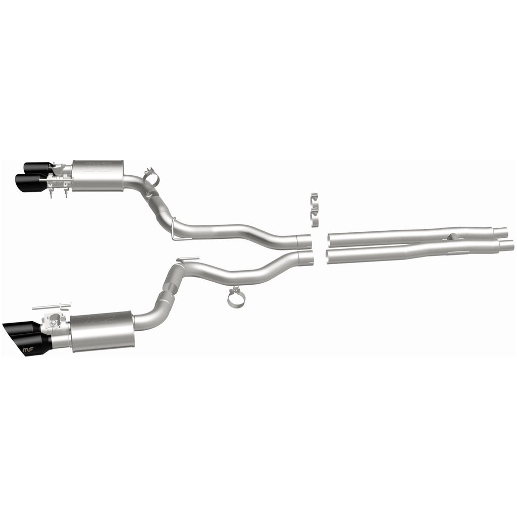 MagnaFlow Exhaust Products 19643 Competition Series Stainless 3 in Cat-Back for Select Ford Mustang