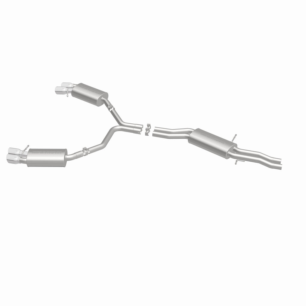 MagnaFlow Exhaust Products 15599 Touring Series Polished Cat-Back System for Select Audi S4