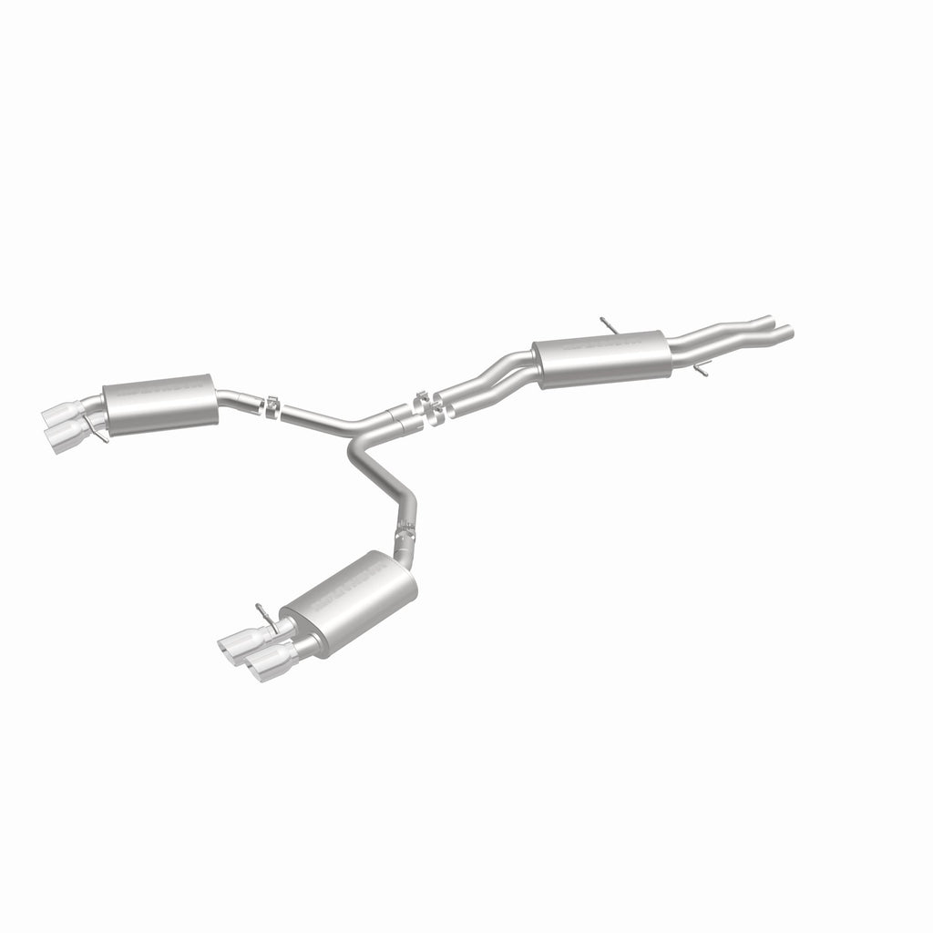 MagnaFlow Exhaust Products 15599 Touring Series Polished Cat-Back System for Select Audi S4