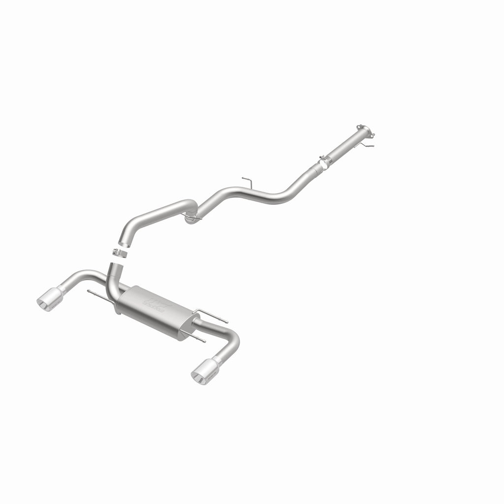 MagnaFlow Exhaust Products 15557 Street Series Polished Cat-Back System for Select Mazda 3