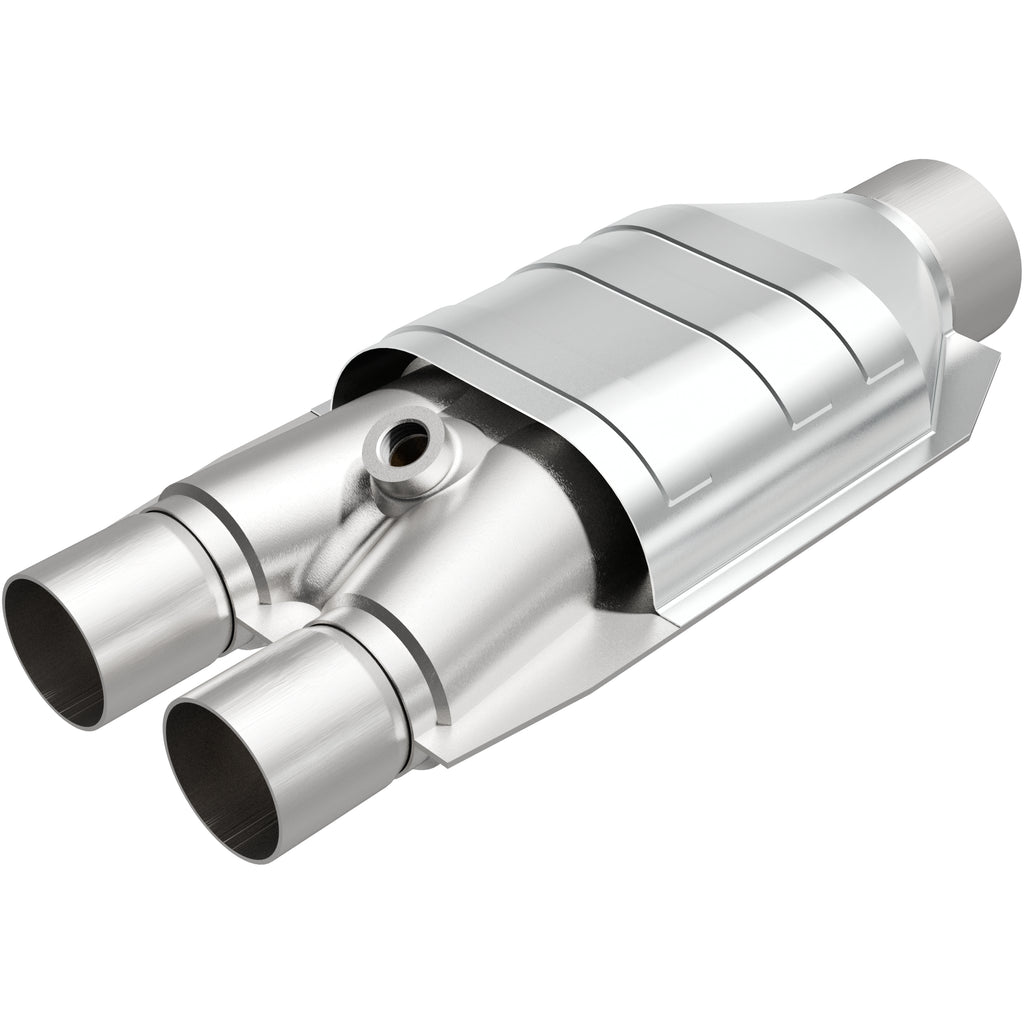 MagnaFlow Exhaust Products 94037 Standard Grade Universal Catalytic Converter for Select BMW 528i, Chevrolet Blazer, Chevrolet C1500, Chevrolet C1500 Suburban, Chevrolet C2500, Chevrolet C2500 Suburban, Chevrolet K1500, Chevrolet K1500 Suburban,