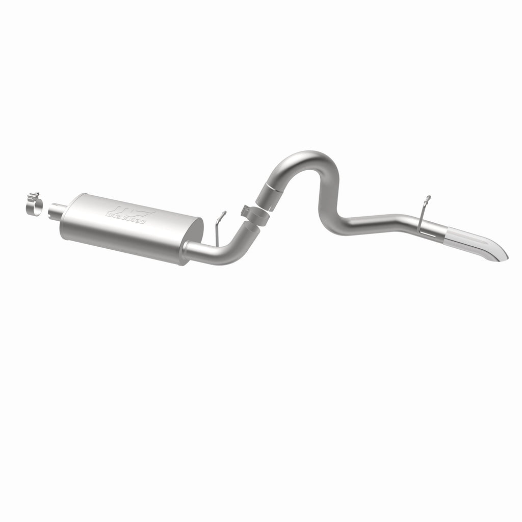 MagnaFlow Exhaust Products 15854 Street Series Polished Cat-Back System for Select Jeep Wrangler