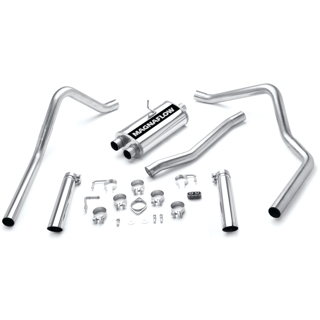 MagnaFlow Exhaust Products 15773 Street Series Polished Cat-Back System for Select Ford Ranger, Mazda B3000, Mazda B4000