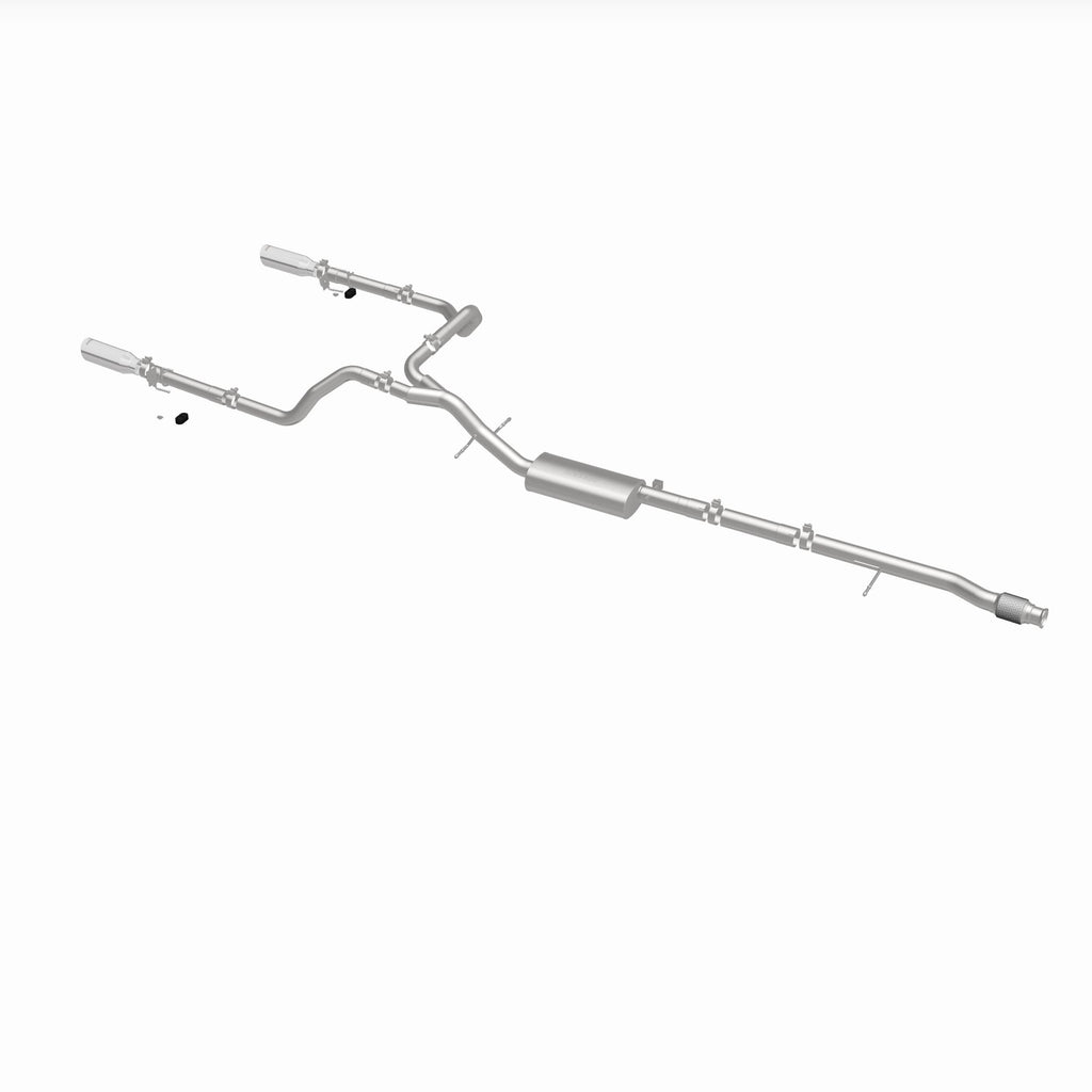 MagnaFlow Exhaust Products 19471 Street Series Polished Cat-Back System for Select Chevrolet Silverado 1500, Chevrolet Silverado LTD, GMC Sierra 1500, GMC Sierra Limited