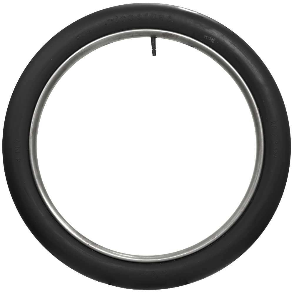 Coker 791920 28X3 (CL) FIRESTONE SMOOTH BLACK for Select Cadillac Model A, Cadillac Model K, Ford Model AC, Ford Model C, Oldsmobile Model 6C, Oldsmobile Model B
