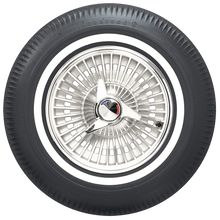 Load image into Gallery viewer, Coker 568805 670-15 FIRESTONE 1" WW for Select AC Greyhound, AC Shelby Cobra, Alvis TD21, Aston Martin DB4, Aston Martin DB5, BMW 3200, BMW 3200CS, Borgward Hansa 2400, Bristol 410, Bristol 411, Chevrolet 1500, Chevrolet Bel Air, Chevrolet Corvette,