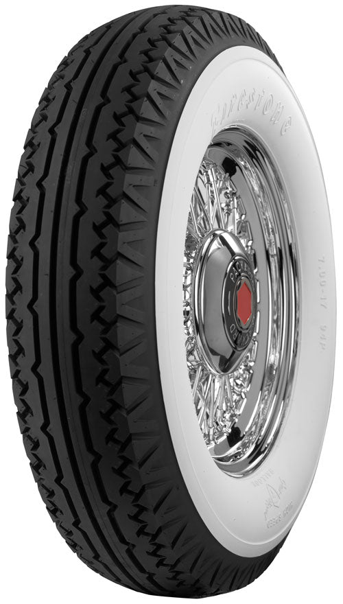 Coker 708010 700-17 FIRESTONE 4 1/4" WW (BALLOON) for Select Auburn Model 12-160A, Auburn Model 12-161A, Auburn Model 12-165, Buick Series 80, Buick Series 90, Cadillac 355 C, Cadillac 355 D, Chrysler Series 80 L Imperial, Chrysler Series CH, Franklin
