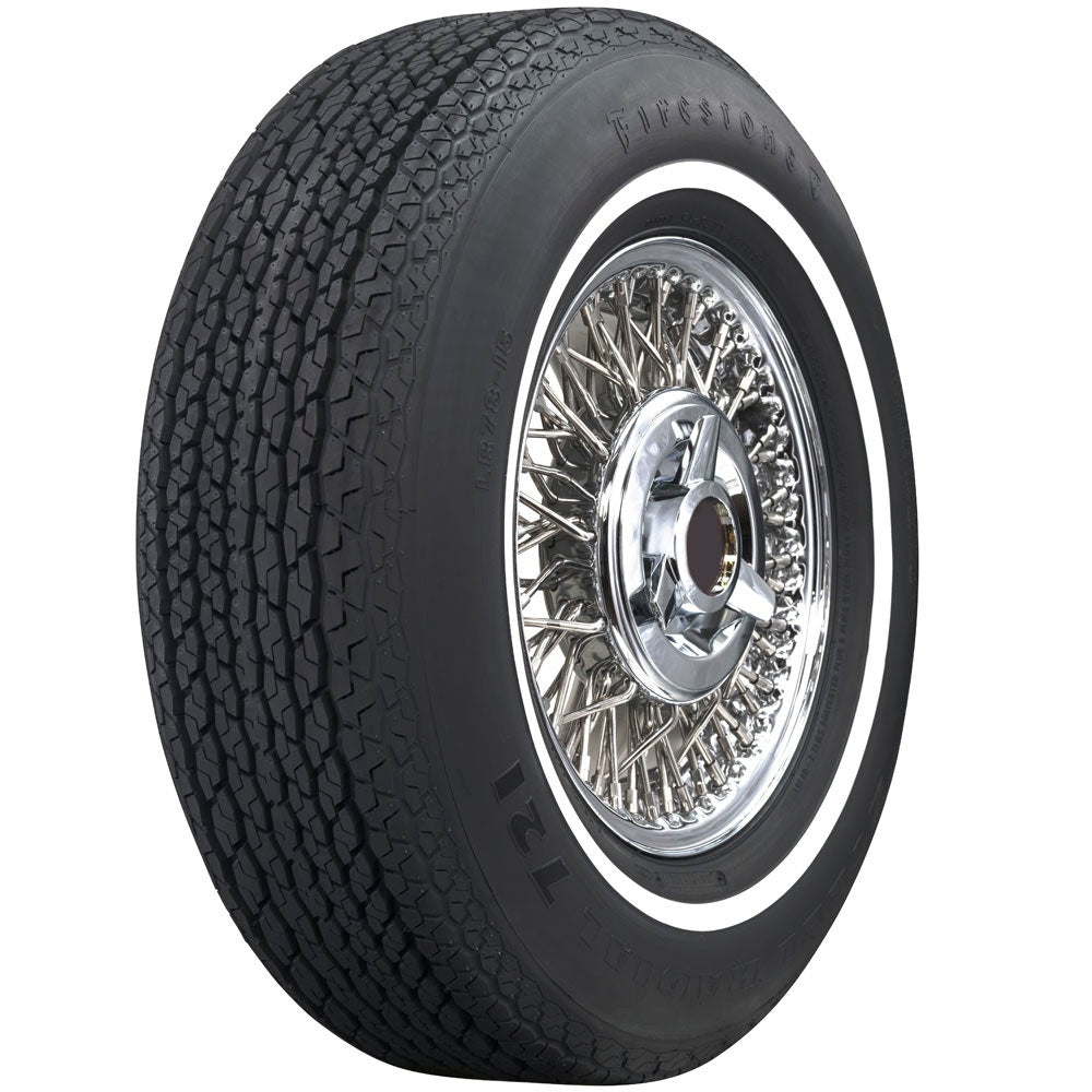 Coker 62975 LR78-15 FIRESTONE RADIAL 3/4"WW for Select Buick Electra, Buick Estate Wagon, Cadillac Calais, Cadillac DeVille, Cadillac Fleetwood, Chevrolet Blazer, Chevrolet C10, Chevrolet C10 Pickup, Chevrolet C10 Suburban, Chevrolet Caprice, Chevrolet