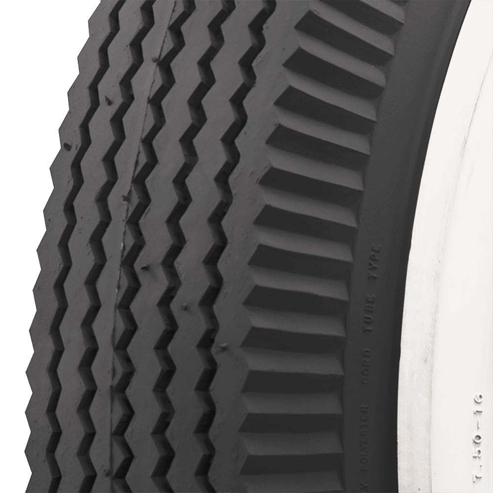 Coker 676460 700-16 FIRESTONE 4" WW for Select Austin A125, Buick Roadmaster Series 80, Buick Series 50, Chevrolet C30 Pickup, Chrysler Airflow, Chrysler Imperial, Chrysler New Yorker, Chrysler Saratoga, Daimler Majestic Major, Daimler Regency, GMC