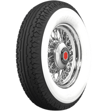 Load image into Gallery viewer, Coker 72585 700-18 FIRESTONE 4 1/4" DW (BALLOON) for Select Buick Series 80, Buick Series 90, Chrysler Series 80 L Imperial, LaSalle Series 345A, Lincoln Model KA, Lincoln Model KB, Marmon Series 16, Nash Ambassador, Pierce-Arrow Model A, Pierce-Arrow