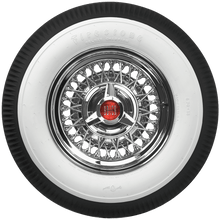 Load image into Gallery viewer, Coker 568820 670-15 FIRESTONE 3 1/4" WW for Select AC Greyhound, AC Shelby Cobra, Alvis TD21, Aston Martin DB4, Aston Martin DB5, BMW 3200, BMW 3200CS, Borgward Hansa 2400, Bristol 410, Bristol 411, Chevrolet 1500, Chevrolet Bel Air, Chevrolet Corvette,