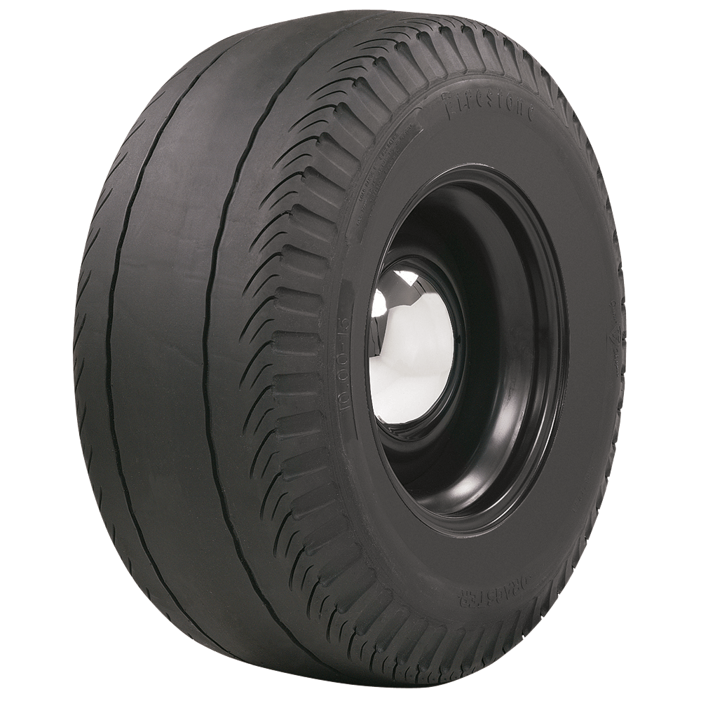 Coker 613127 820-16 FIRESTONE DRAG BLACK