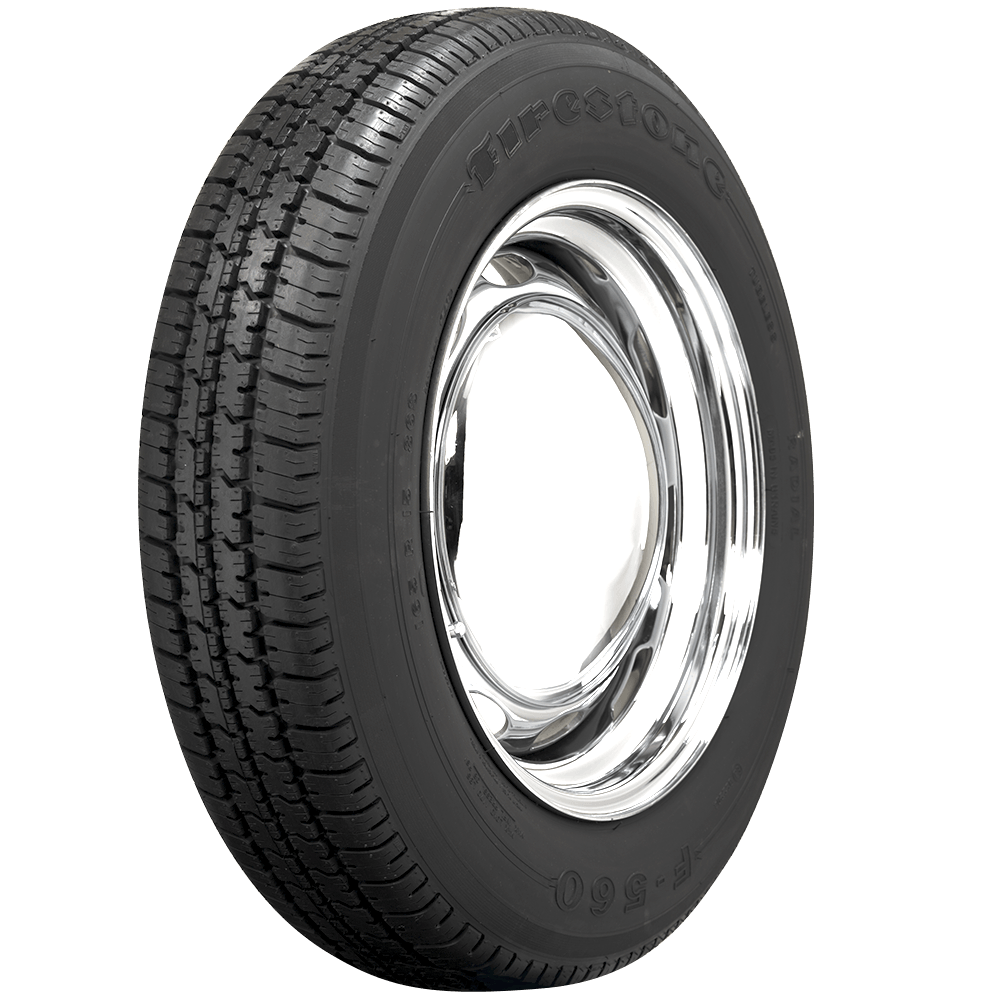 Coker 55592 155R14 FIRESTONE F560 for Select Fiat 1100, Fiat 1100D, Fiat 1200, Lancia Fulvia, MG MGB, Morris Minor, Simca Aronde, Toyota Crown