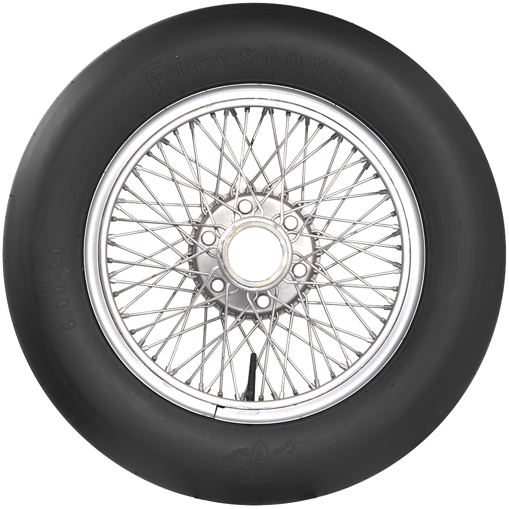 Coker 755000 600-20 FIRESTONE VINTAGE INDY ROADSTER for Select Auburn Model 4-44, Auburn Model 6-66, Chrysler Model B-70, Davis Series 92, Elcar Model 4-55, Elcar Model 6-65, Flint Junior, Flint Junior Z-18, Flint Model 60, Flint Model B-60, Franklin