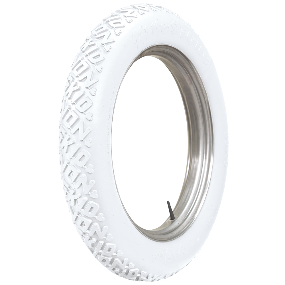 Coker 806026 37X5 (27) FIRESTONE NON SKID ALL WHITE for Select Cadillac Type 55, Packard Model 1-38, Packard Model 2-38, Packard Model 3-38, Packard Model 3-48, Packard Model 4-48, Packard Model UE, Packard Twin Six