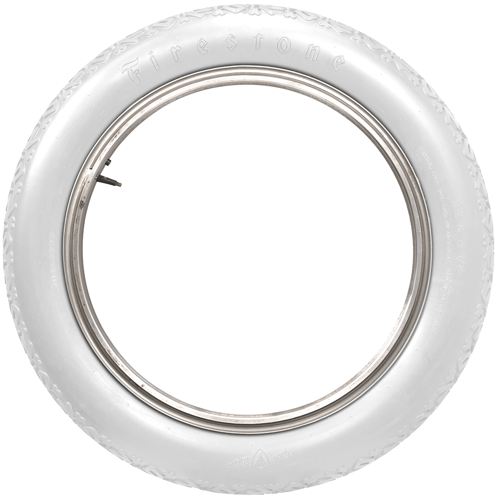 Coker 806006 34X4 1/2 (25) FIRESTONE NON SKID ALL WHI for Select Cadillac Model 30, Cadillac Model D, Cadillac Model G, Cadillac Type 57, Cadillac Type 59, Hudson Super Six, Nash Series 680, Oldsmobile Model 46, Packard Model U