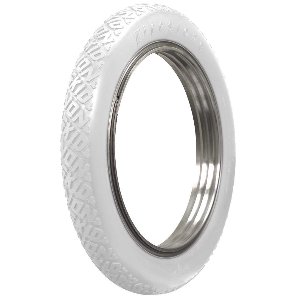 Coker 806006 34X4 1/2 (25) FIRESTONE NON SKID ALL WHI for Select Cadillac Model 30, Cadillac Model D, Cadillac Model G, Cadillac Type 57, Cadillac Type 59, Hudson Super Six, Nash Series 680, Oldsmobile Model 46, Packard Model U