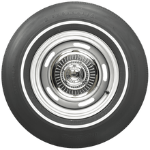 Load image into Gallery viewer, Coker 55260 G70-14 FIRESTONE PIN WHITE for Select Buick Century, Chevrolet Chevelle, Chevrolet El Camino, Dodge Charger, Dodge Coronet, Ford Fairlane, Ford Gran Torino, Ford Ranchero, Ford Torino, GMC Sprint, Mercury Cyclone, Mercury Montego, Oldsmobile